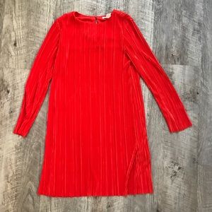 Coral red H&M dress size XS